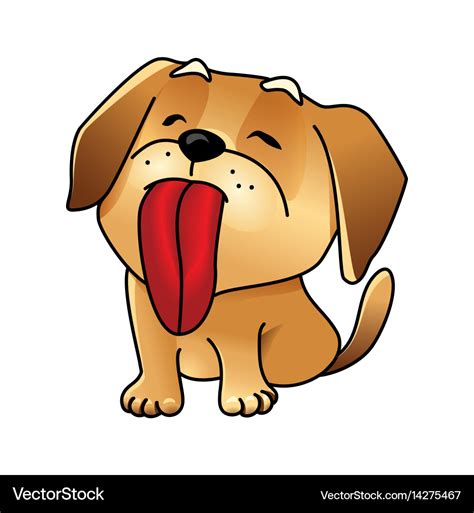 dog licking cartoon|Dog Licking Cartoon Pictures, Images and Stock Photos.